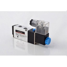 Resim 4V110-06 1-8" 5-2 Tek Bobin 220 V Ac Valf 