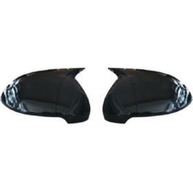 Resim Renault Megane 2 Araca Özel Batman Yarasa Ayna Kapağı Pianoblack N11.6500 