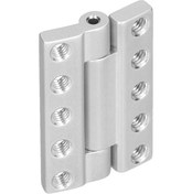 Resim Dianziye Gobilda Tetrıx Ftc Frc Vex Makinaları İçin Tam Enkastre 5 Delikli M4 Vida Açılıklı Paslanmaz Çelik 38mm Kare Milik Model:4902-0005-0038 