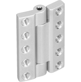 Resim Dianziye Gobilda Tetrıx Ftc Frc Vex Makinaları İçin Tam Enkastre 5 Delikli M4 Vida Açılıklı Paslanmaz Çelik 38mm Kare Milik Model:4902-0005-0038 