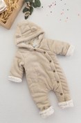 Resim Babymod Ayıcık Figürlü Welsoft Peluş Astronot Bebek Tulum 
