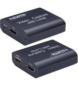 Resim Keepro Hdmı 1080P 4K HDMI Video Capture Kart With Loop Out USB 2.0 