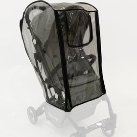 Resim TommyBaby Lüx Fermuarlı Kabin Bebek Arabası Yağmurluğu 
