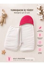 Resim Tomuycuk Kız Bebek Battaniyesi Dış Kundak Hastane Çıkışı Bebek Arabası Örtüsü 