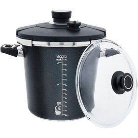 Resim Leggno BLK2383PC6ST Black Premium Düdüklü Tencere 6 Lt 