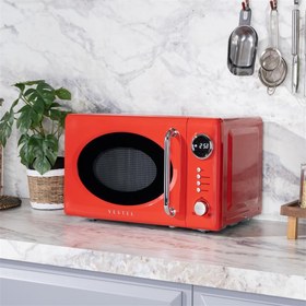 Resim Vestel MD 20 YD Retro Kırmızı Mikrodalga Firin 