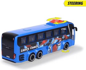 Resim Dickie Şehir Otobüsü - Direksiyon Fonksiyonlu, 26,5 cm, Serbest Tekerlekli, 203744017 