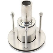Resim 316 Paslanmaz Çelik Tekne Egzoz Portu - 22mm Çapında Dayanıklı Ve Korozyona Dayanıklı 