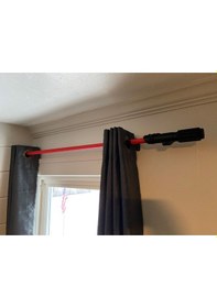 Resim Opencart Sith Lightsaber Perde Çubuğu Sadece Plastik Aparattır 