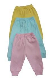 Resim bebedino Patiksiz Alt Pijama Ayaksız 3 Lü Paket 