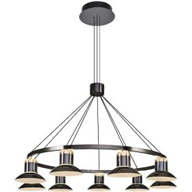 Resim Özcan Aydınlatma 3127-9a Foola 9'lu Sarkıt Kumandalı Platin 