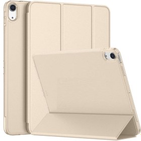 Resim UnDePlus Apple Ipad Pro 9.7 Kılıf Pu Deri Smart Case A1673 A1674 A1675 Gold 
