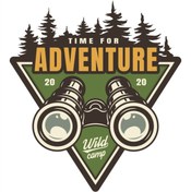 Resim Quart Aksesuar Adventure Camping Dürbün Av Hunting Sticker Off Road 14 X 12,5 Cm 