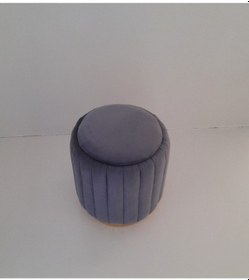 Resim Mcmobilya Mc Mobilya Sahra Silindir Daire Puf Tabure 