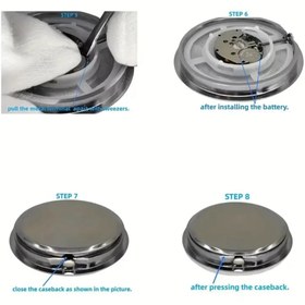 Resim Clear Pink Mini Araç Saati 