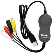 Resim Ezcap159 Usb 2.0 Mac Uyumlu Composit Analog Video Capture Kartı 