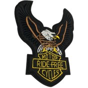 Resim Aplike Ütü İle Yapışan Kartal Arma 7x4 cm 