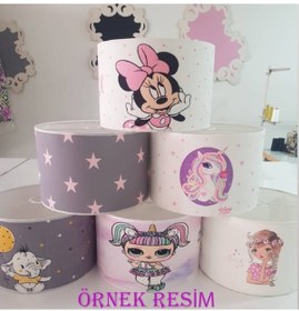 Resim EVSEHOMES Müzik Dinleyen Kız Çocuk Avizesi 