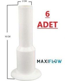 Resim MADE Petek Boru Gizleme - Boru Gizleyici Beyaz 6 Adet 