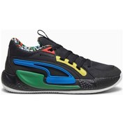 Resim Puma Court Rider Charos Trash Talk Erkek Basketbol Ayakkabısı C-pum379137e10p01 Siyah 