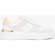 Resim Tommy Hilfiger Th Moda Kort Tarzı Karışık Materyal Kadın Sneaker Fw0fw086320jg Turuncu 