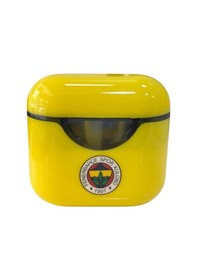 Resim Fenerbahçe Orjinal Lisanslı Sarı Air Kalemtraş Ahşap Kutulu 6'lı Kırtasiye Seti Fb Laci Yeni 