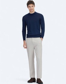 Resim Kip Bej Dokuma Jogging Fit Çevre Dostu Casual Pantolon Bej 