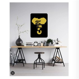 Resim Afrisoul Metal Duvar Tablosu 