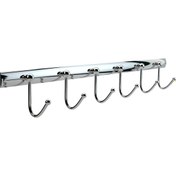 Resim Kancalı 6Lı Askılık Havluluk Pirinç 