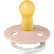 Resim Bibs Colour Doğal Kauçuk Karanlıkta Parlayan Emzik 6-18 Ay - Blush Glow 