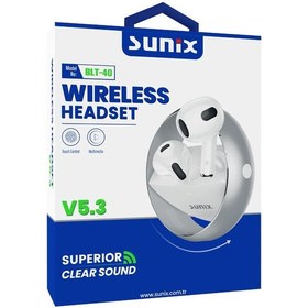 Resim Sunix BLT-40 Bluetooth Kulak İçi Kulaklık 