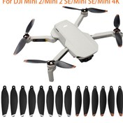 Resim 16 Adet DJI Mini 2/MINI SE/Mini 2 SE/MINI 4K Drone 4726 Yedek Pervane Kanatları DJI Mini 2 Drone Aksesuarları 