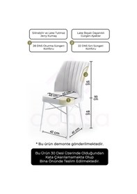 Resim Canisa Concept Flex Serisi 1.sınıf Gürgen Ceviz Ayaklı Sandalye Kahve Sandalye Ceviz Ayak Sandalye Kahve Ayaklar Ceviz 