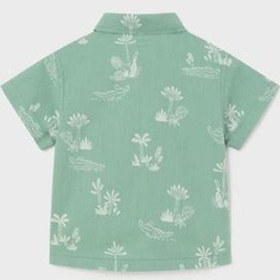 Resim Erkek Bebek Kısa Kol Gömlek 01112-081 Sarı 