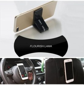 Resim Flourish Lama Oto Araç Telefon Tutucu Nano Yapışkanlı Ikiz Ped 