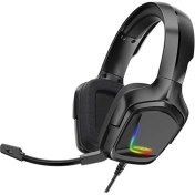 Resim Profesyonel Oyuncu Kulaklığı Rgb Gaming Headphone 3.5mm, Gamer Işıklı Kulaklık, Onikuma K20 