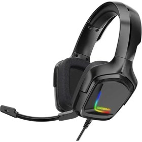Resim Profesyonel Oyuncu Kulaklığı Rgb Gaming Headphone 3.5mm, Gamer Işıklı Kulaklık, Onikuma K20 