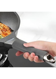 Resim Isıya Dayanıklı Silikon Kauçuk Tencere,kapı Tutma Kılıfı Kendinden Küçülen,her Sapa Uyumlu Tava Kulp Diğer 