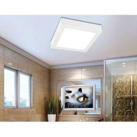 Resim Cata 30W Sıva Üstü Kare LED Armatür CT-5274 Beyaz Işık 