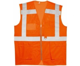 Resim Emirhan Reflektörlü Ikaz Yeleği ( Mühendis Yeleği ) Cepli 