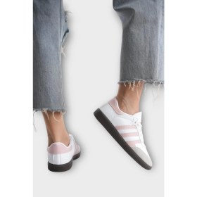 Resim Liger Kadın Rahat Hafif Spor Ayakkabı Beyaz - Pudra 