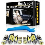 Resim Flybuy Araba Led Iç Ükk Canbus Audi A3 8p 8l A4 B5 B6 B7 B8 A5 8t A6 C5 C6 C7 A8 D2 D3 6000k Beyaz A6 S6 Rs6 C7-11pcs 1 Adet 1 Adet 