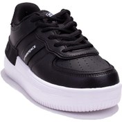 Resim Lumberjack Freya Siyah Beyaz Ortopedik Günlük Kadın Spor Ayakkabı 001 