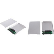 Resim Prettyia 2x Mikro SSD 1.8 '' - 2.5''sata Caddy Harici Muhafaza Depolama 