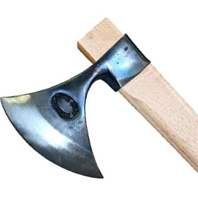 Resim Karacasu Saplı Ay Balta 90 cm - Dövme Çelikten 