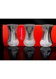 Resim Paşabahçe 42381 İnce Belli Çay Bardağı 125 Cc 6 Lı Şeffaf 