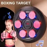 Resim Delikli delik açmadan montajı yapılabilen, görsel akıllı sayım özelliklerine sahip, ayarlanabilir seviyeleri olan, evde, kapalı alanlarda ve spor salonlarında kullanılabilen, etkileşimli elektronik müzik boks makinesi. Aktivite partileri için etkileşimli oyuncak, erkekler ve kızlar için doğum günü hediyesi, Noel, Yılan Yılı Bahar Festivali, Yeni Yıl, Paskalya ve Sevgililer Günü için tatil hediyeleri. 