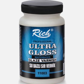 Resim Rich Ultra Gloss Su Bazlı Sır Vernik 250 cc 