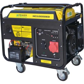 Resim NPower 10 kVA Trifaze Portatif Benzinli Jeneratör NG10E3 
