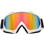 Resim Chelsea 05 Off-Road Lokomotif Motosiklet Kask Gözlükleri Beyaz - Turuncu 